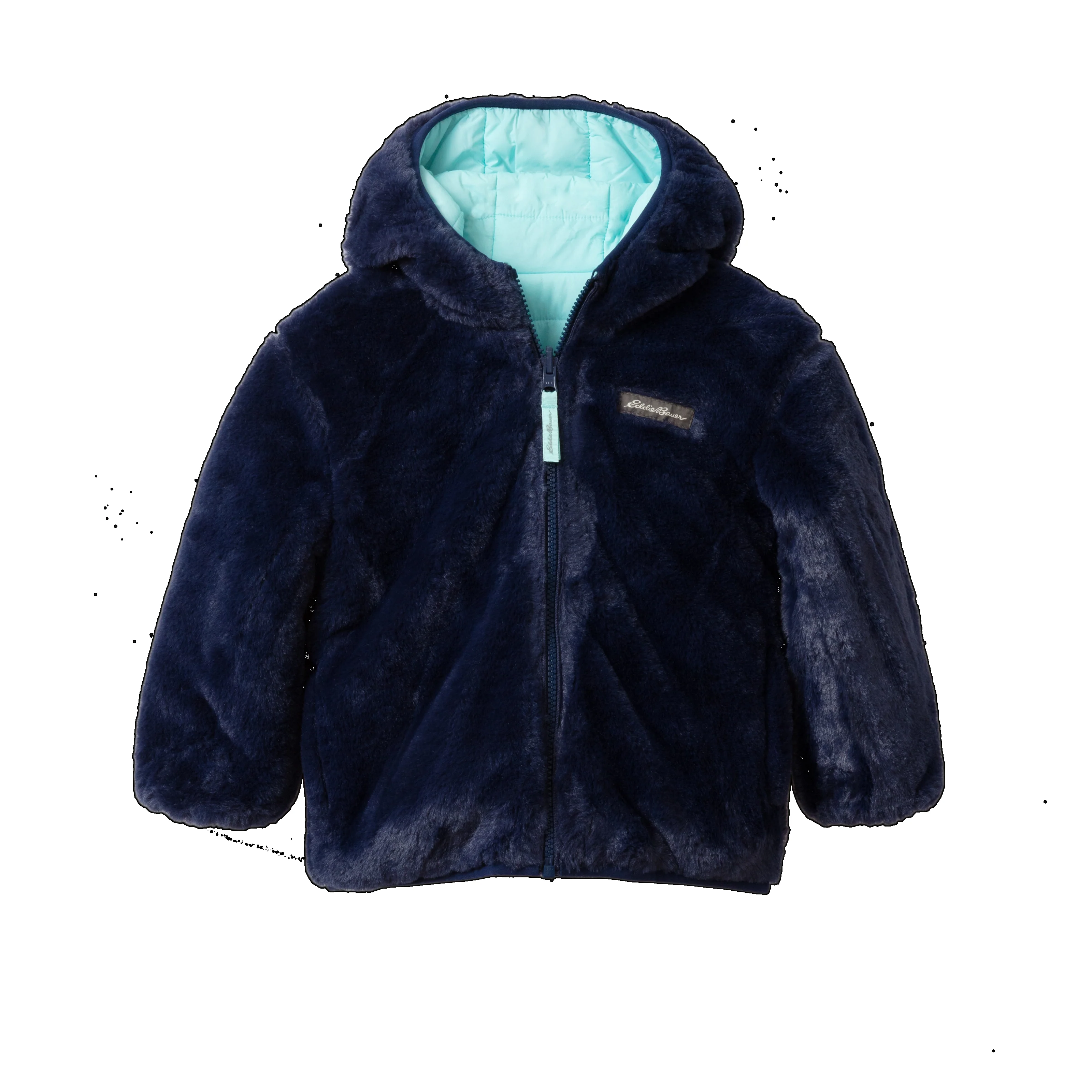 Toddler Girls Deer Harbor Reversible Hooded Jacket