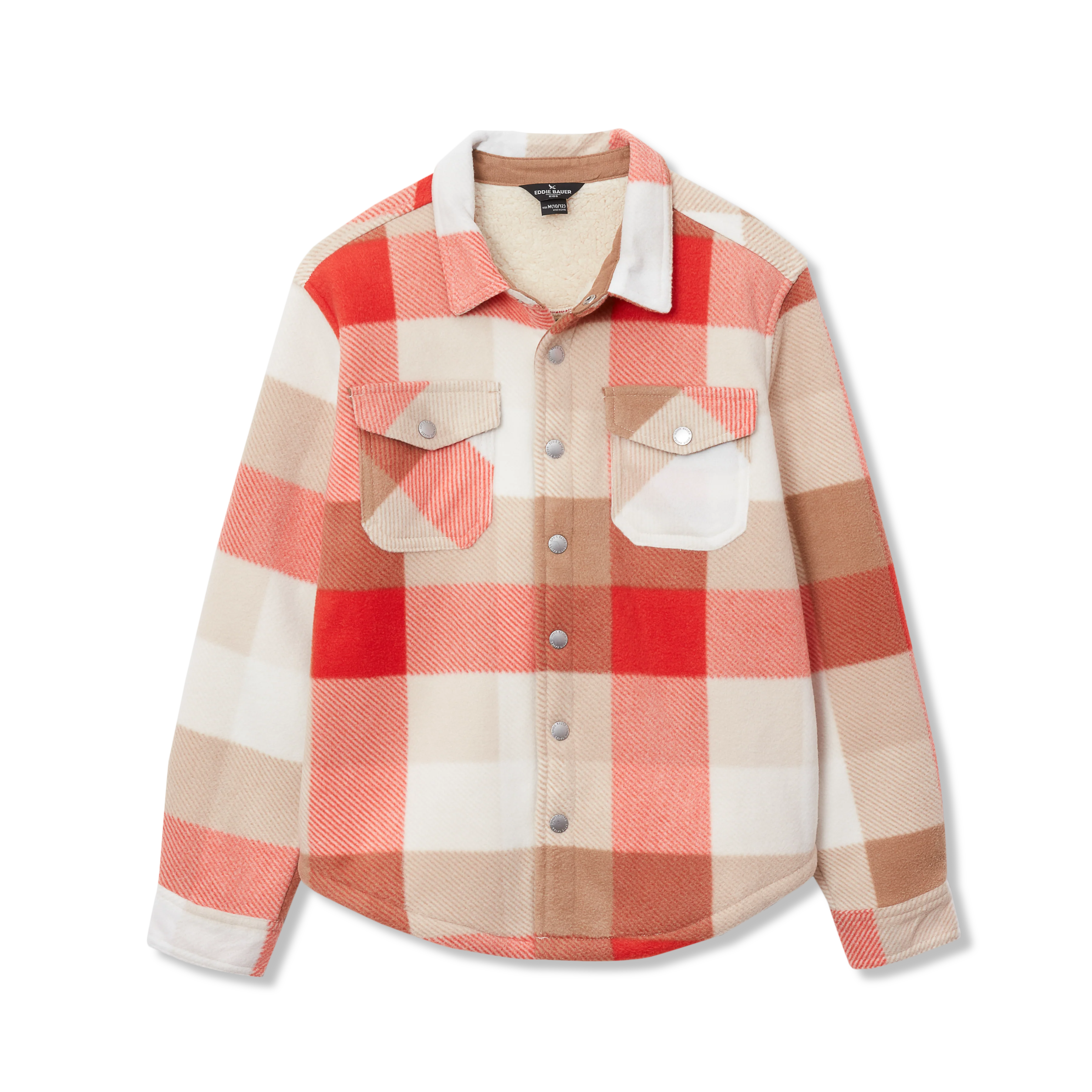 Boys Faux Shearling Shacket