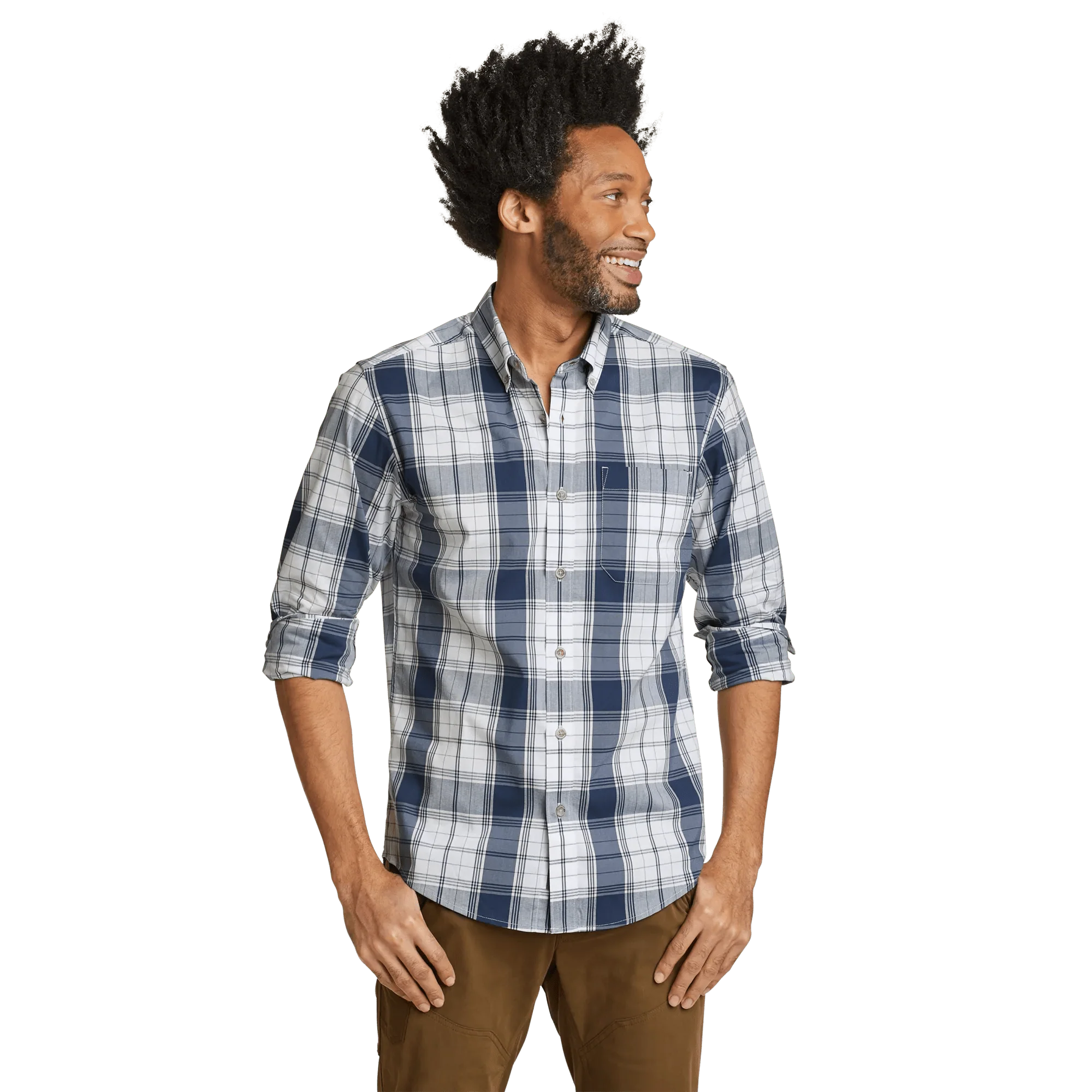 Men's Voyager Flex Long-Sleeve Shirt