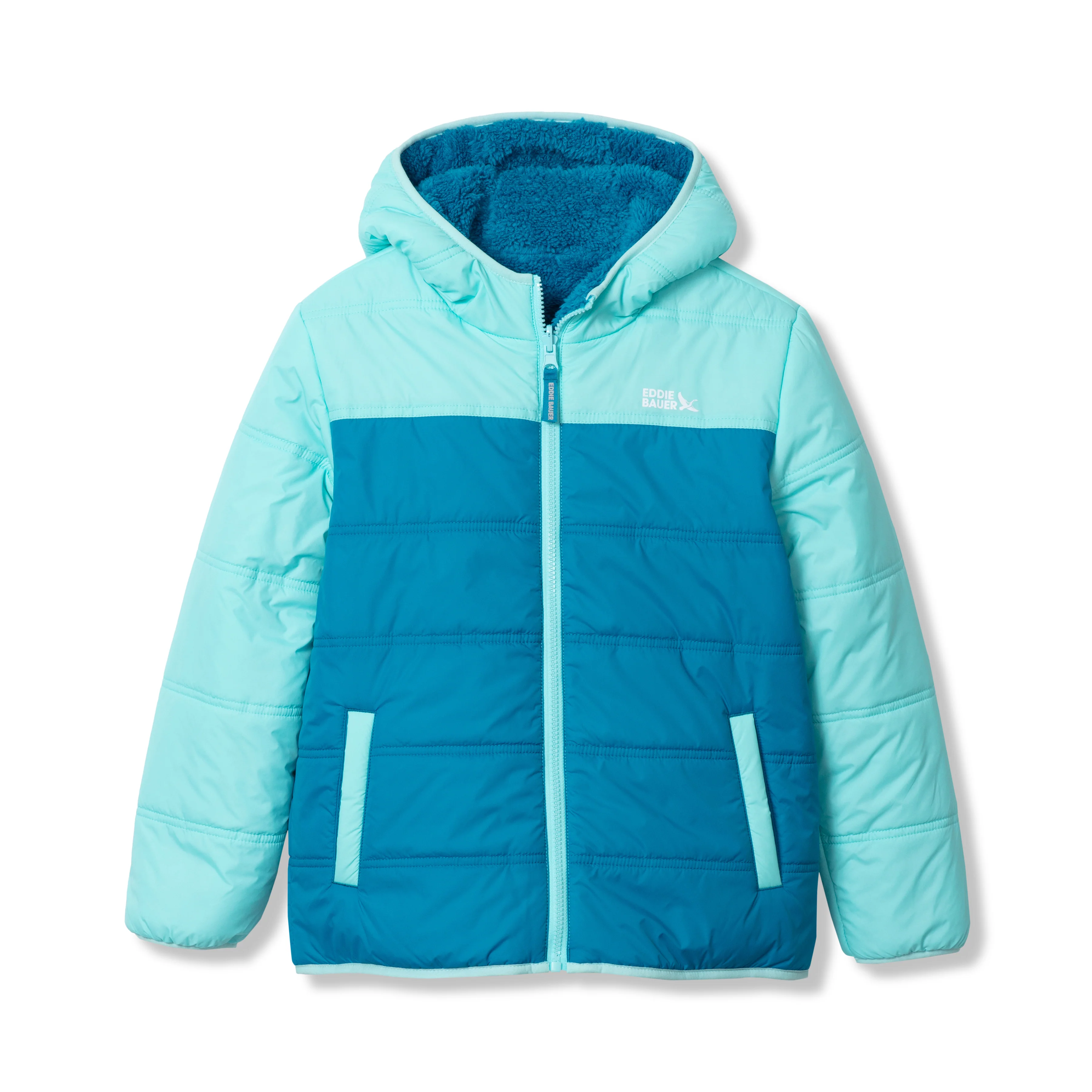 Girls Deer Harbor Reversible Hooded Jacket
