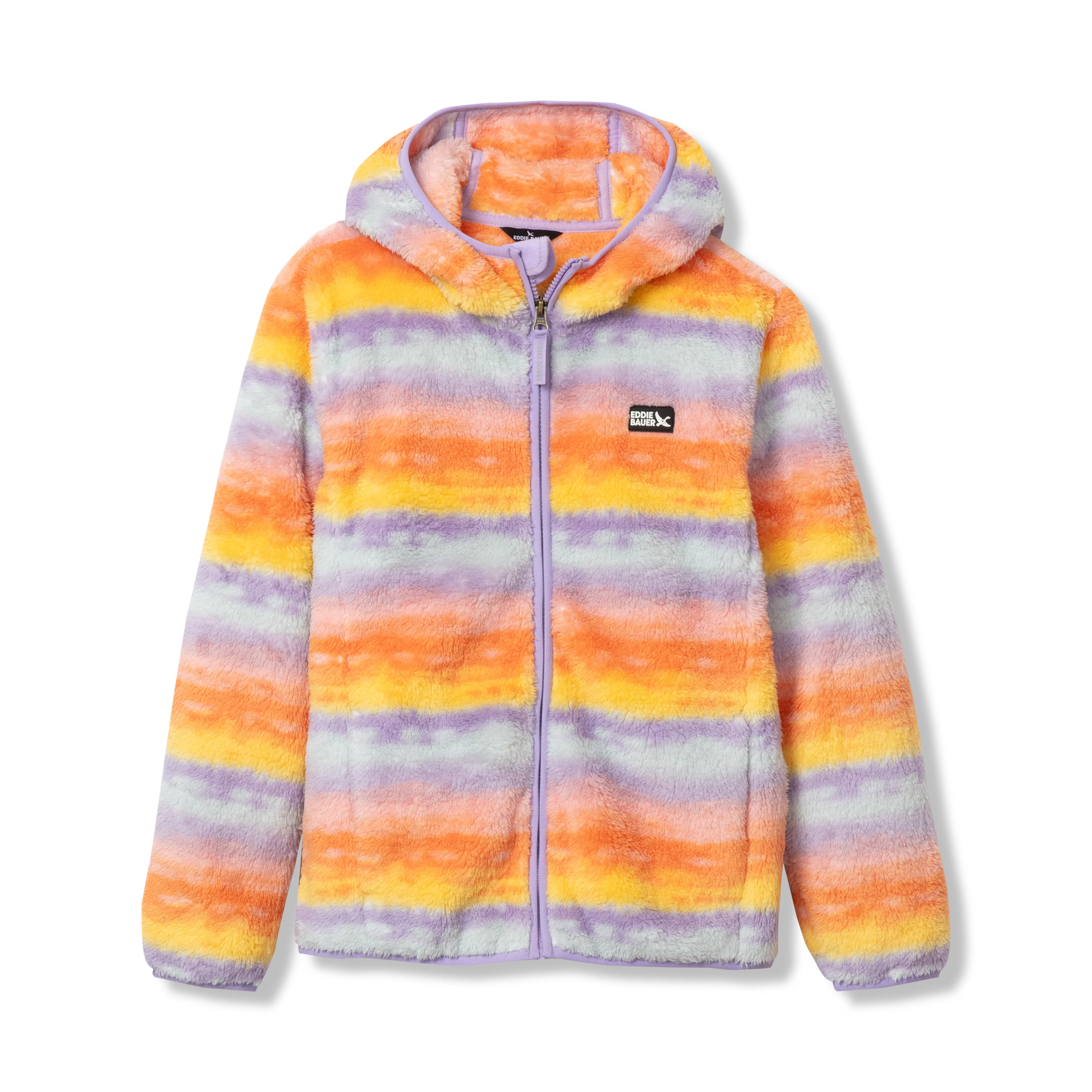 Kids Quest Fleece Plush Hooded Jacket - Print