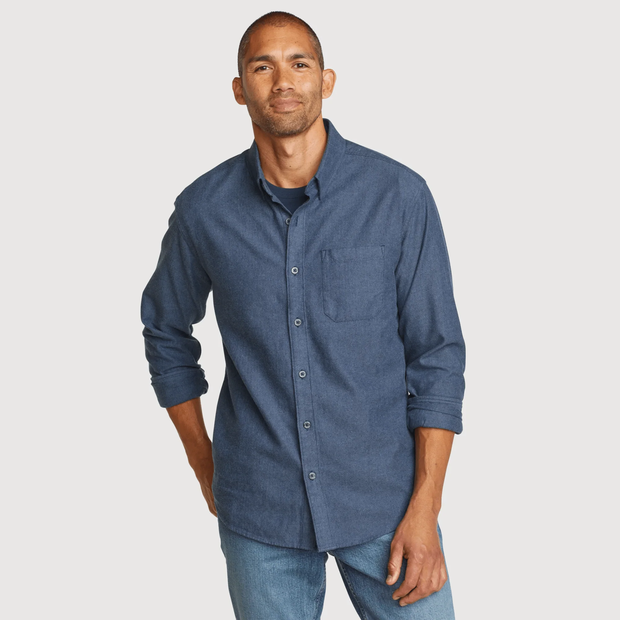 Men's Eddie's Favorite Flannel Classic Fit Shirt - Solid