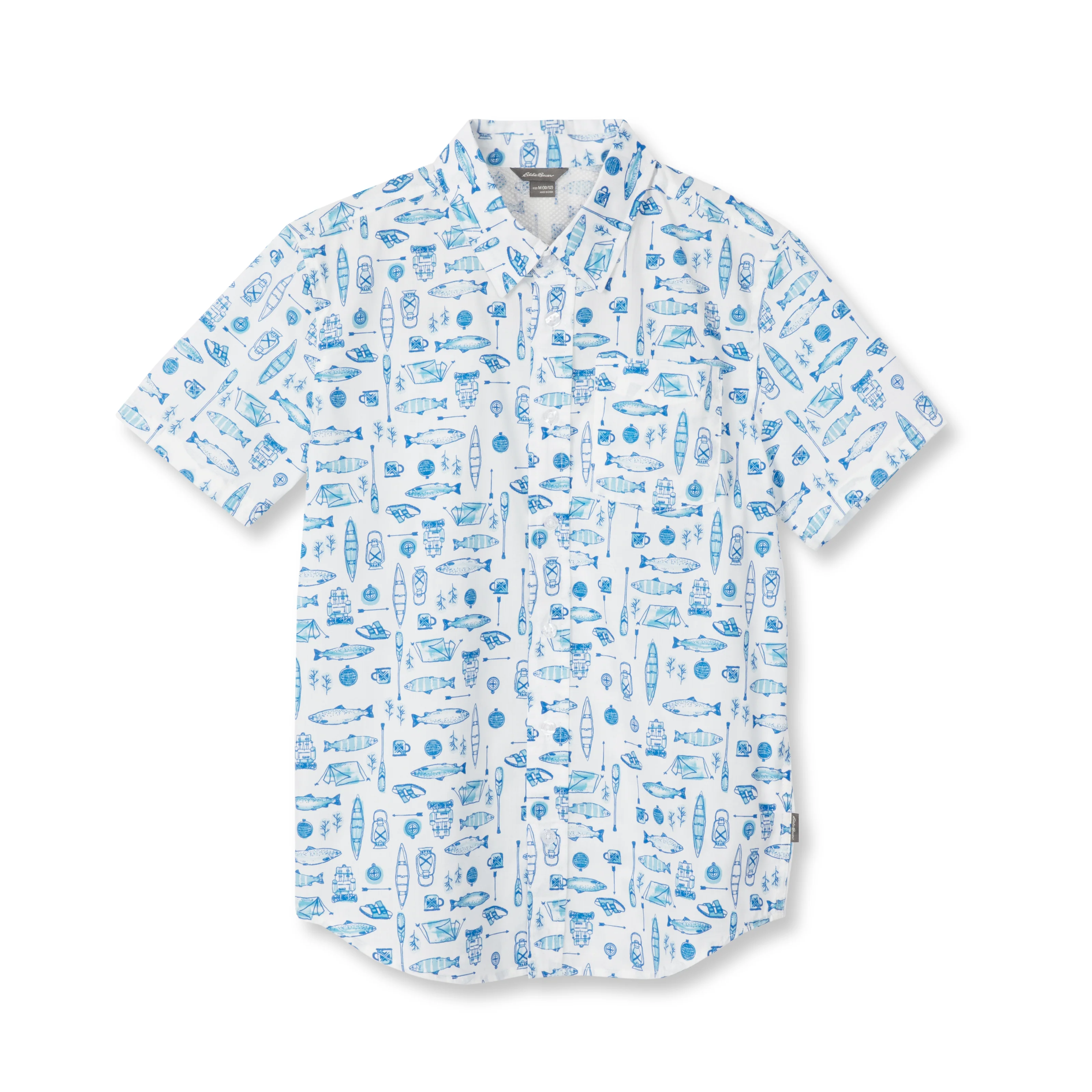 Boys Short-Sleeve On The Go Poplin Shirt