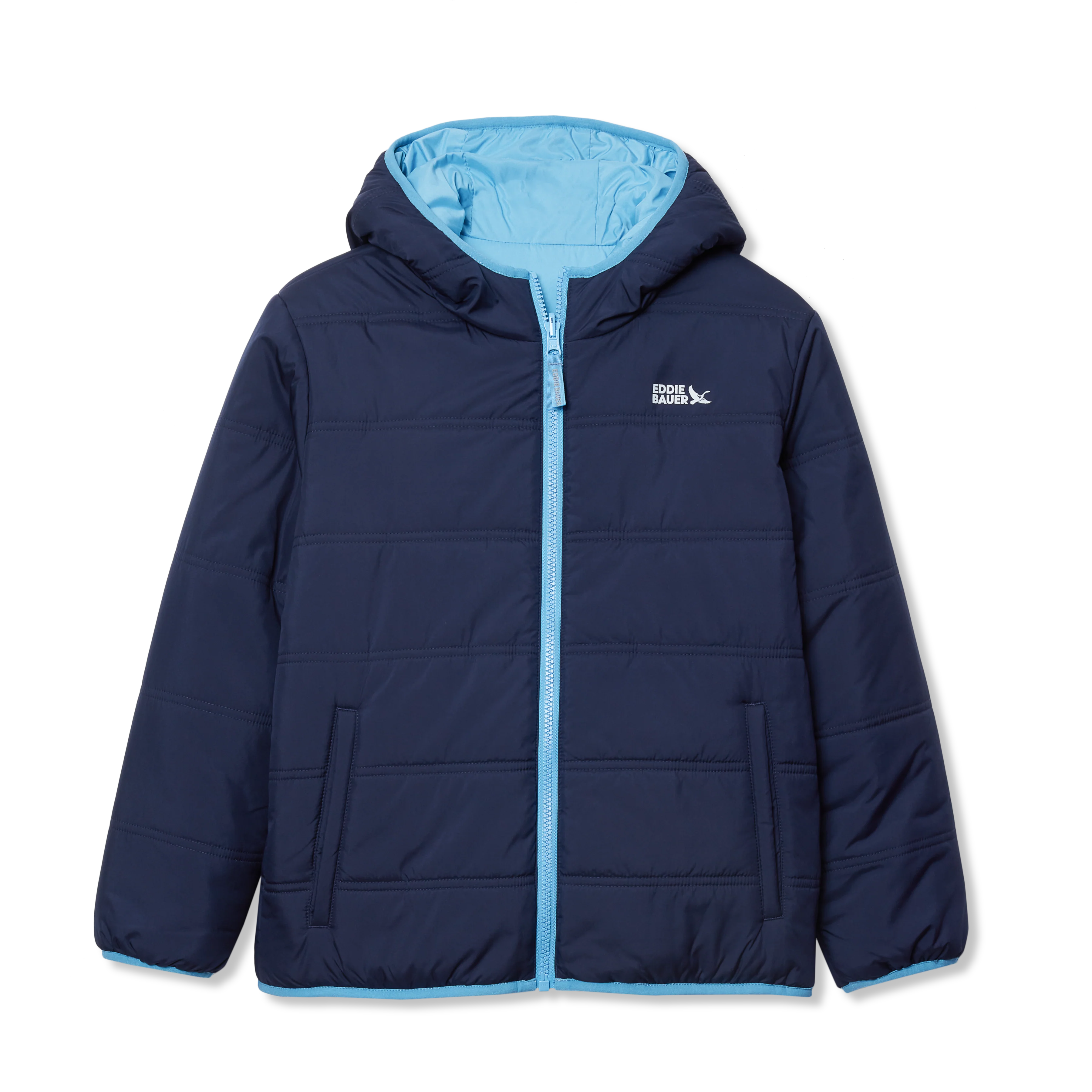 Girls Deer Harbor Reversible Hooded Jacket