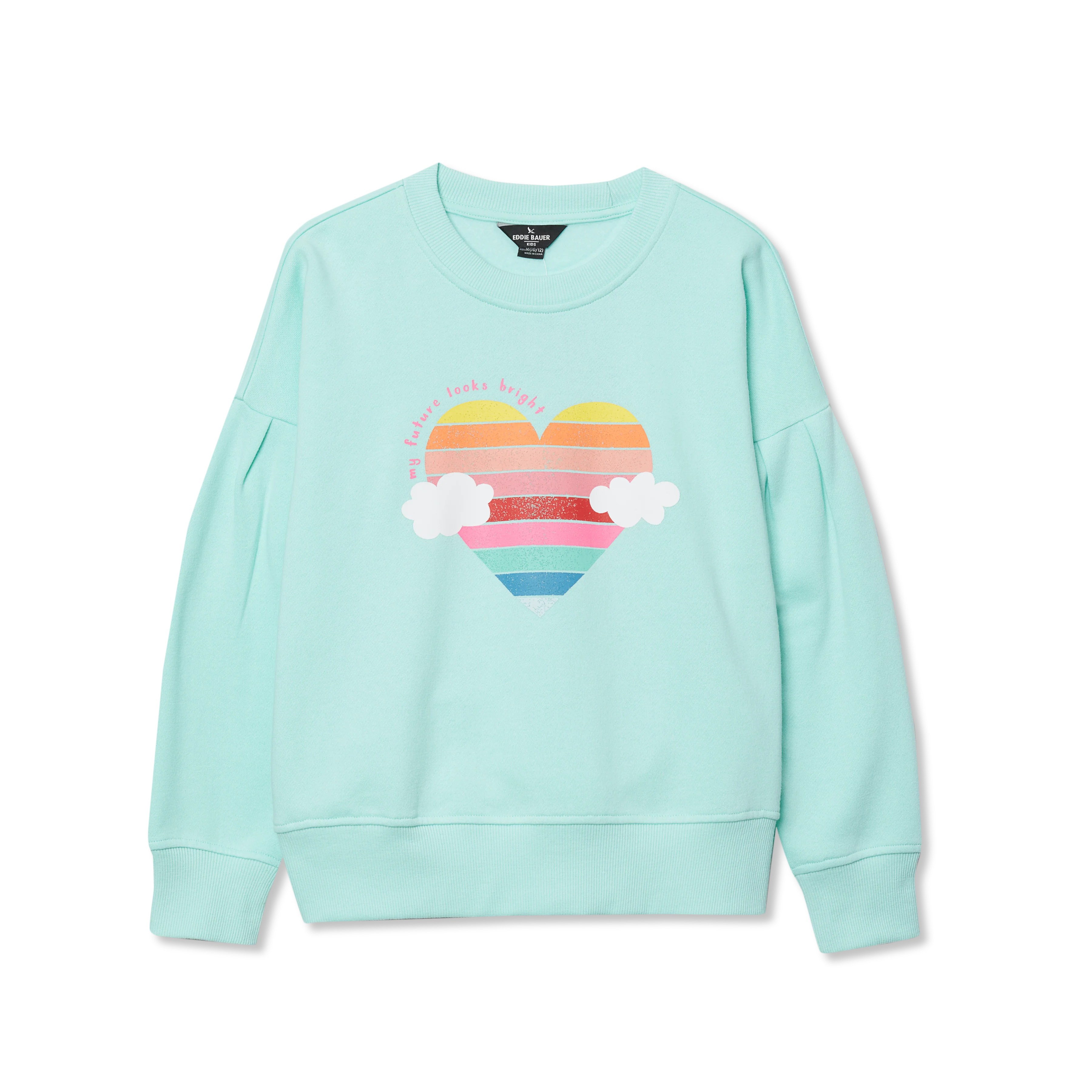 Girls Cozy Fleece Crew