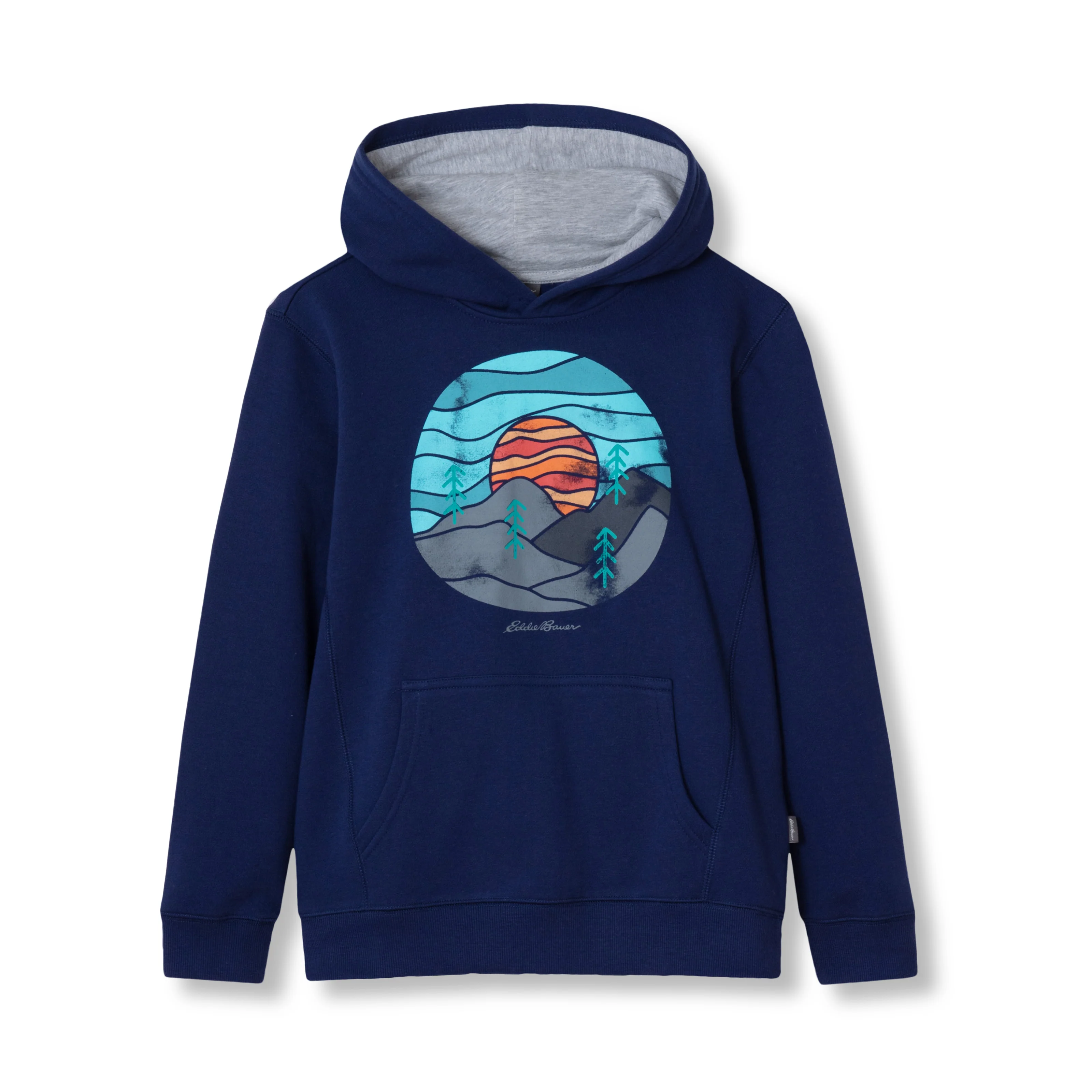 Boys Graphic Camp Fleece Hoodie