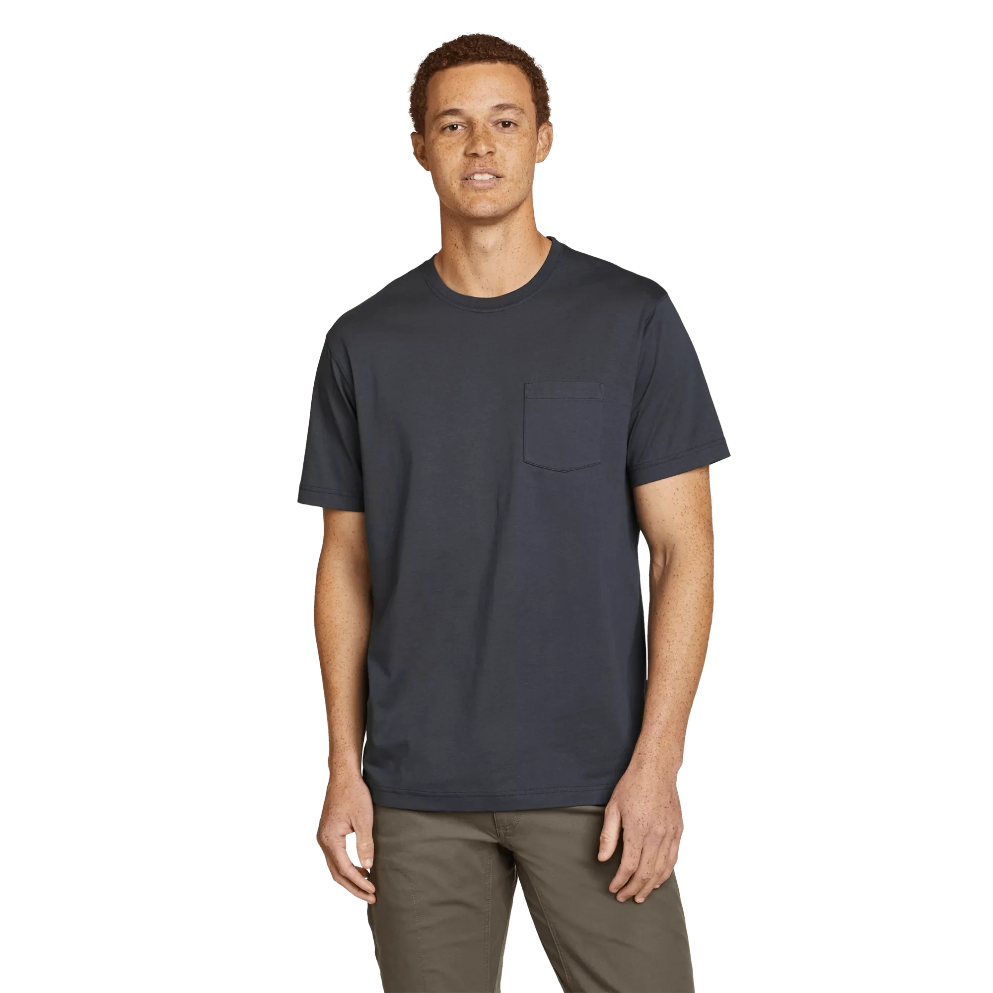 Men's Legend Wash 100% Cotton Short-Sleeve Pocket T-Shirt