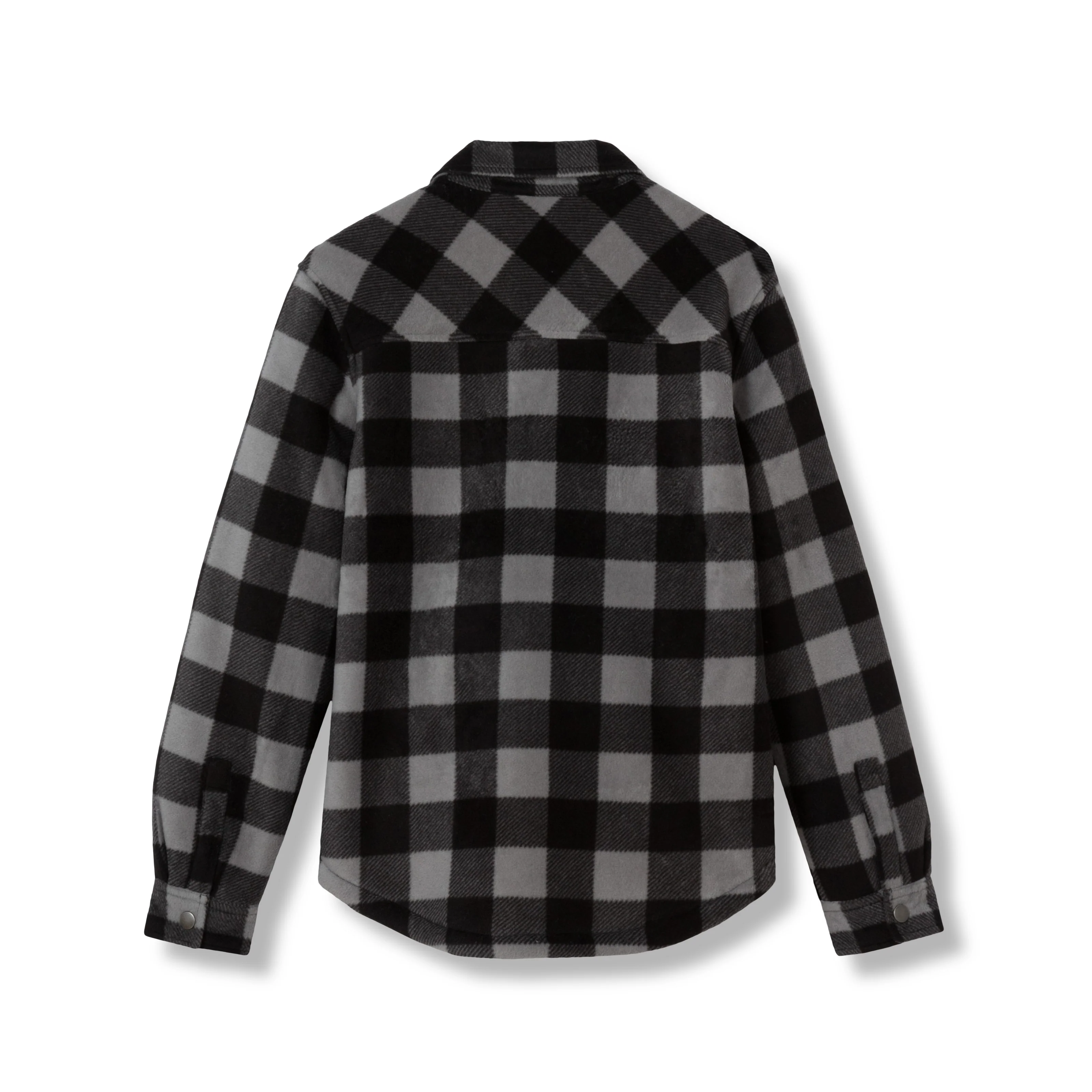 Boys Faux Shearling-Lined Shirt Jacket