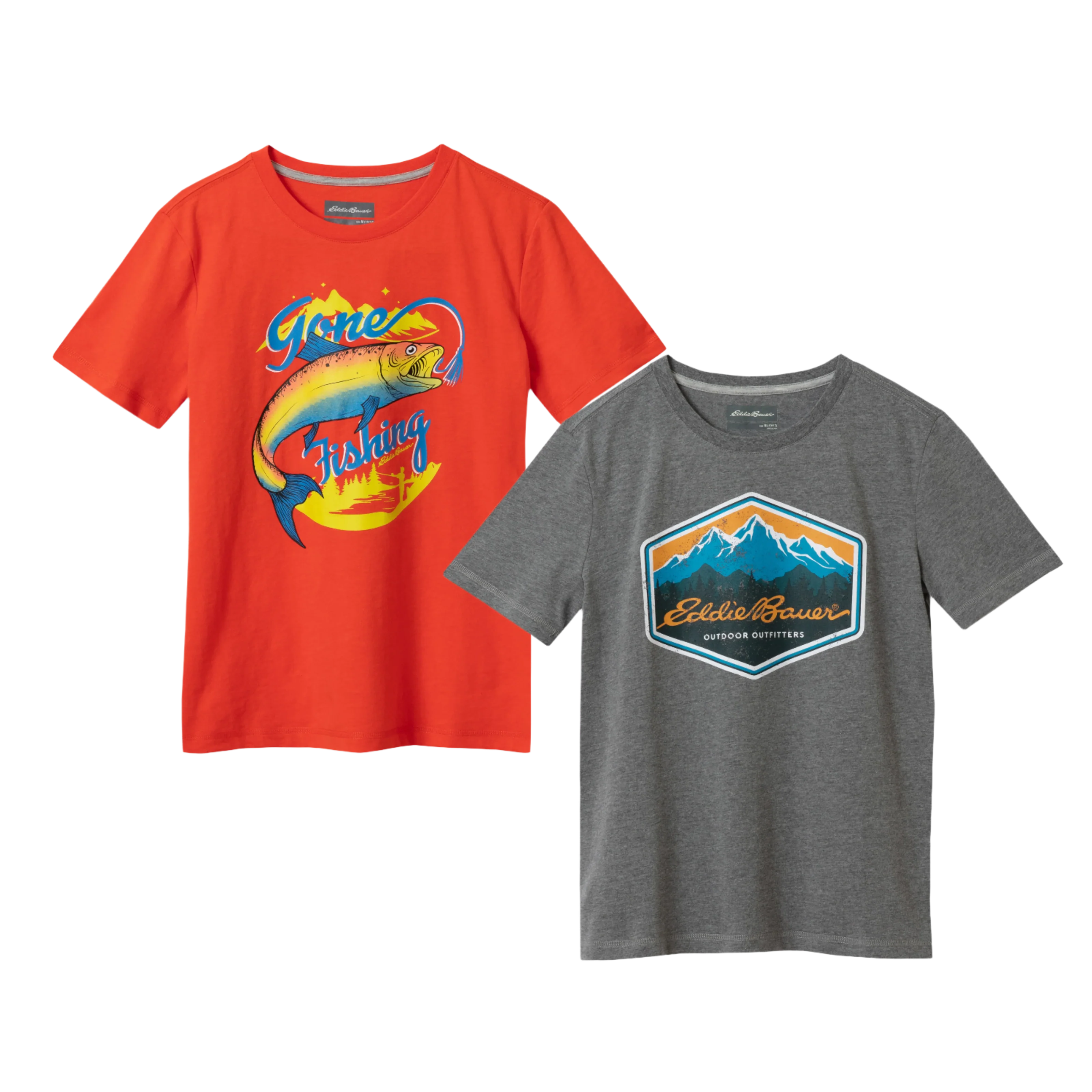 Boys Graphic Short-Sleeve T-Shirt - 2 Pack