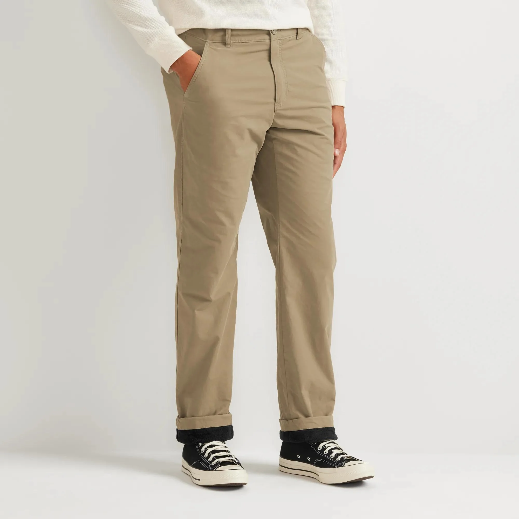 Men's Getaway Flex Fleece-Lined Chinos
