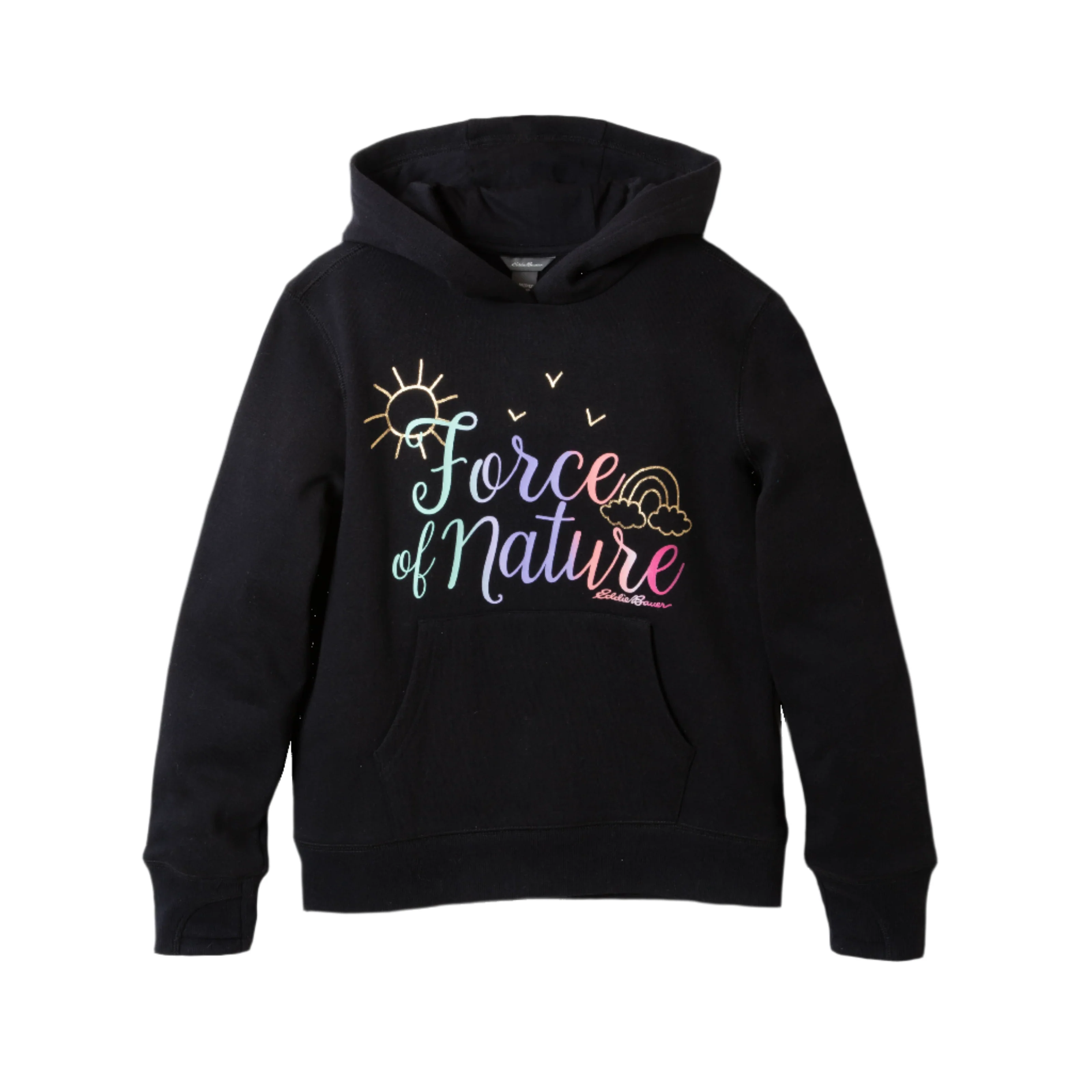 Girls Graphic Camp Fleece Hoodie
